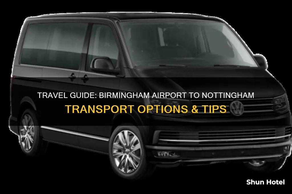 how do i get from birmingham airport to nottingham