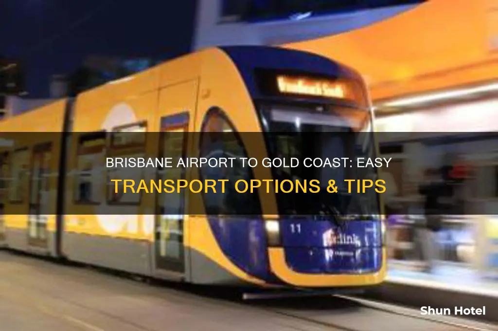 how do i get from brisbane airport to gold coast