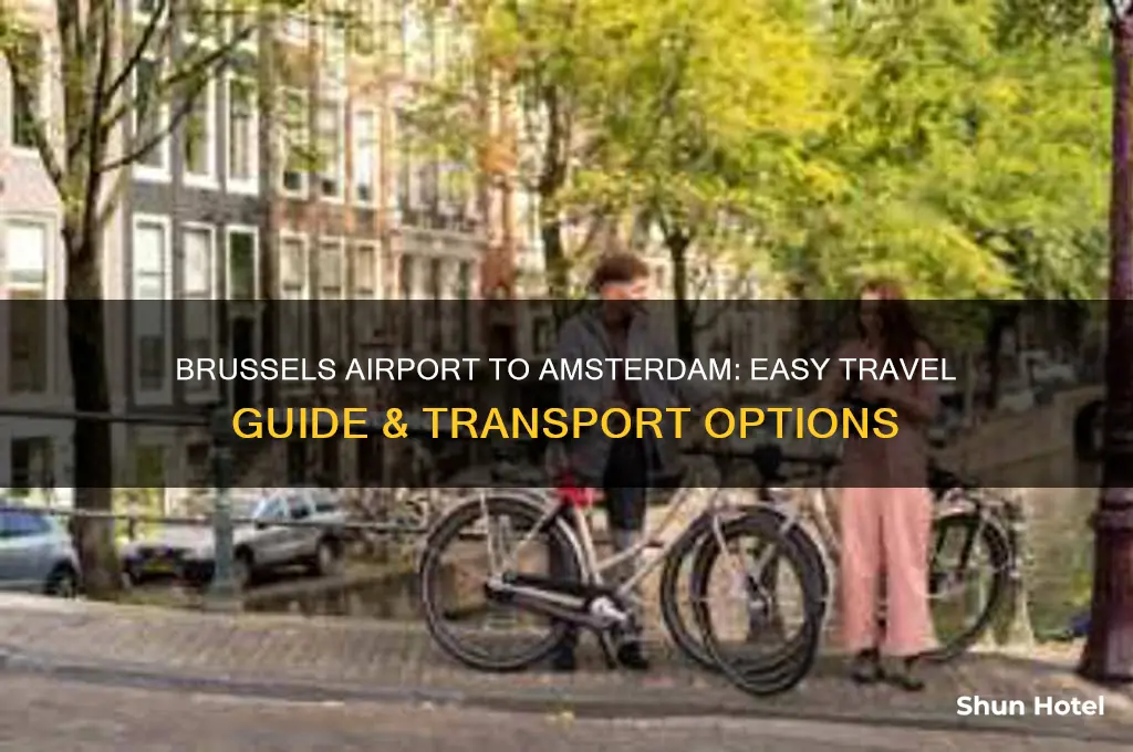 how do i get from brussels airport to amsterdam