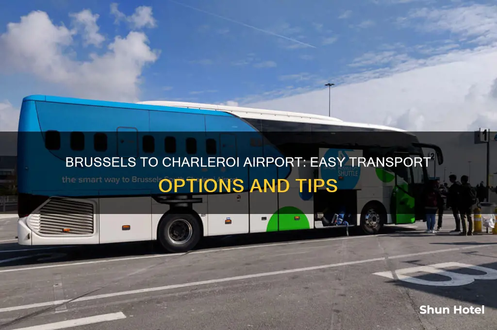 how do i get from brussels to charleroi airport