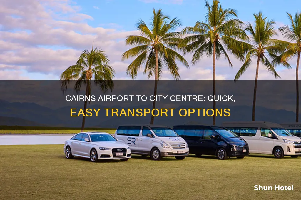 how do i get from cairns airport to city centre