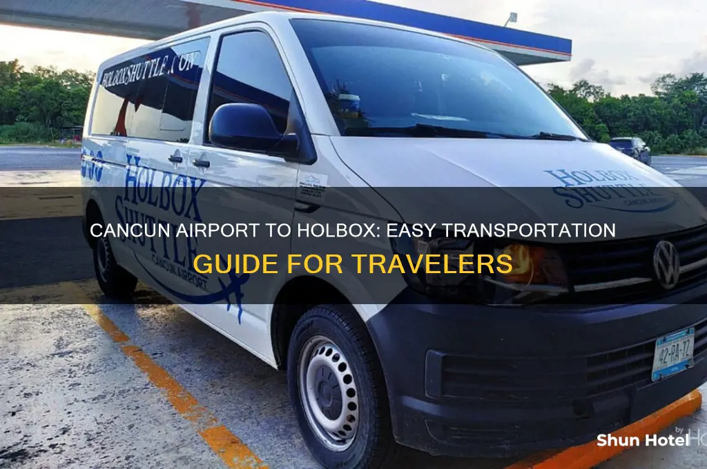 how do i get from cancun airport to holbox