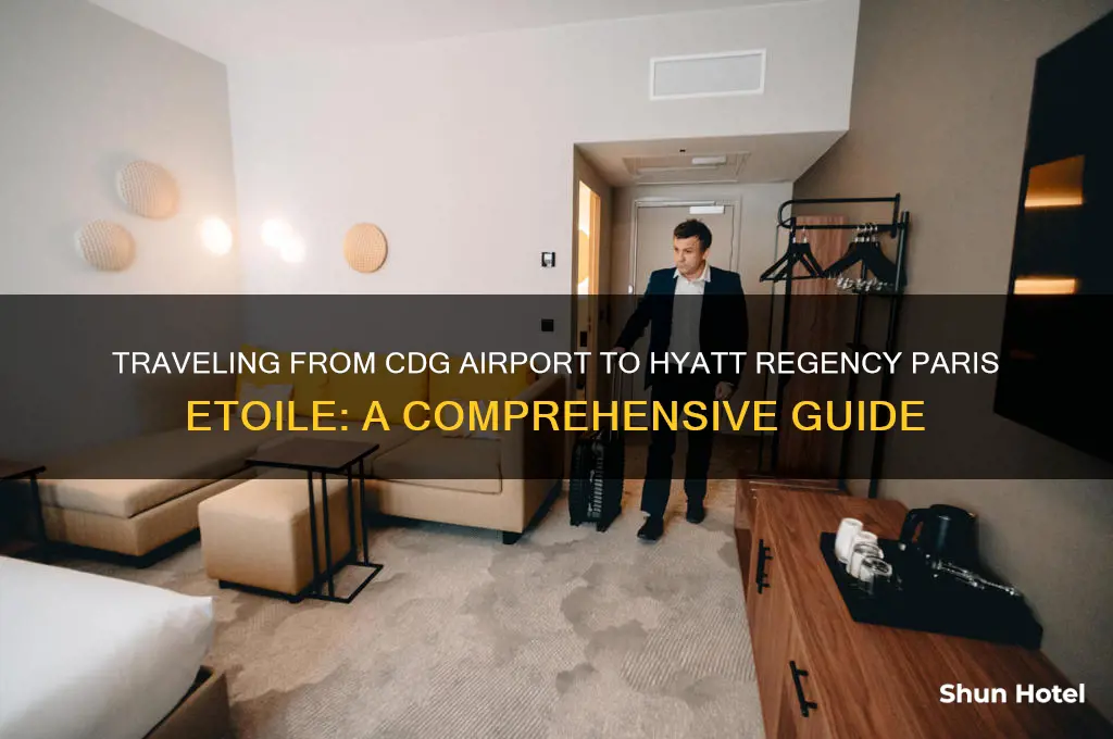 how do i get from cdg airport to hyatty