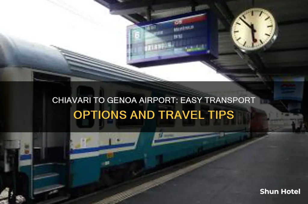 how do i get from chiavari to genoa airport