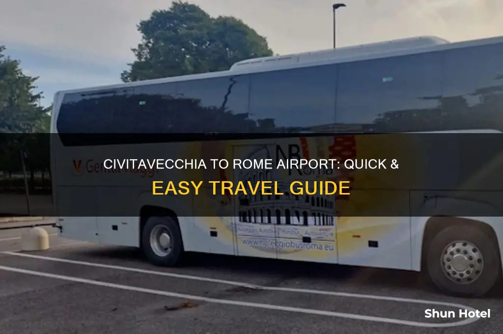 how do i get from civitavecchia to rome airport