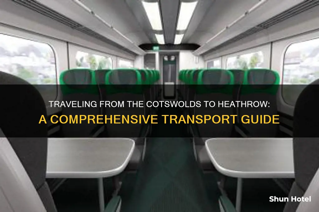 how do i get from cottswold to heathrow airport