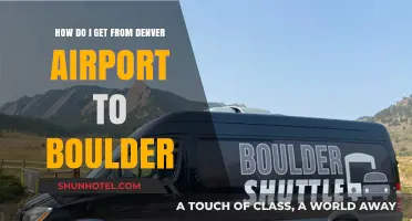 Denver Airport to Boulder: Easy Transportation Options and Tips