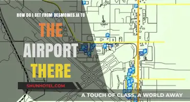 Navigating from Des Moines, IA to the Airport: A Quick Guide