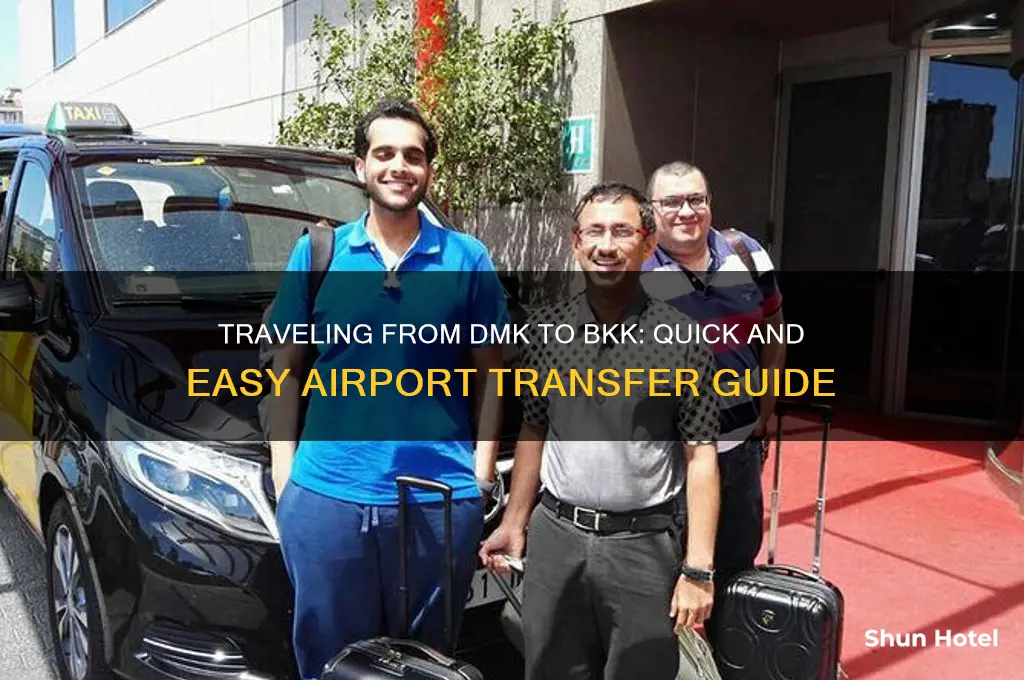 how do i get from dmk to bkk airport