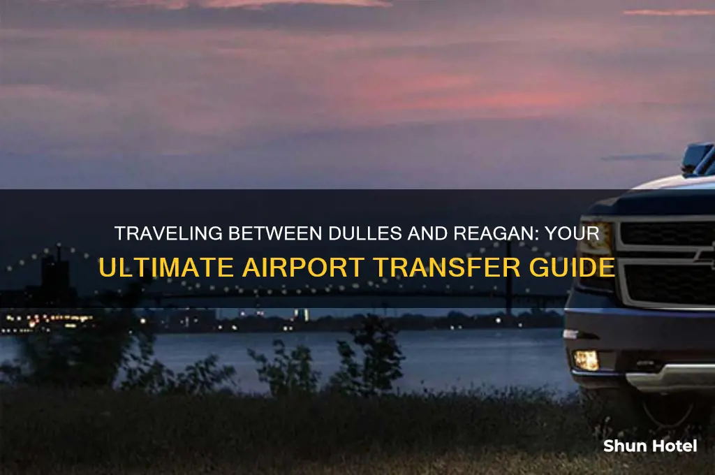 how do i get from dulles airport to reagan airport