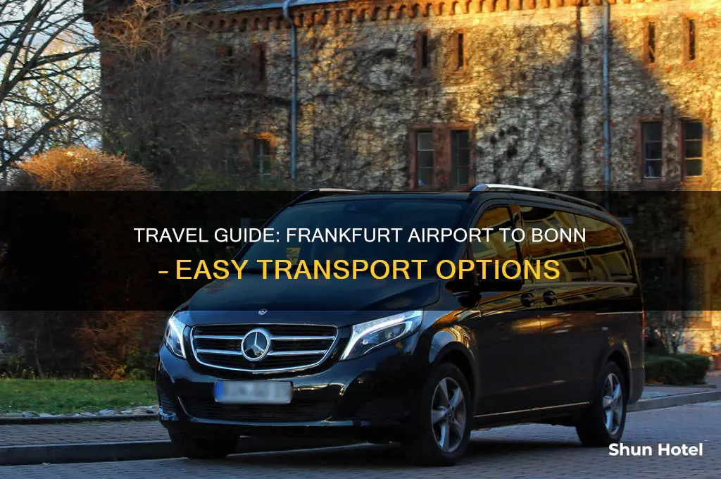 how do i get from frankfurt airport to bonn