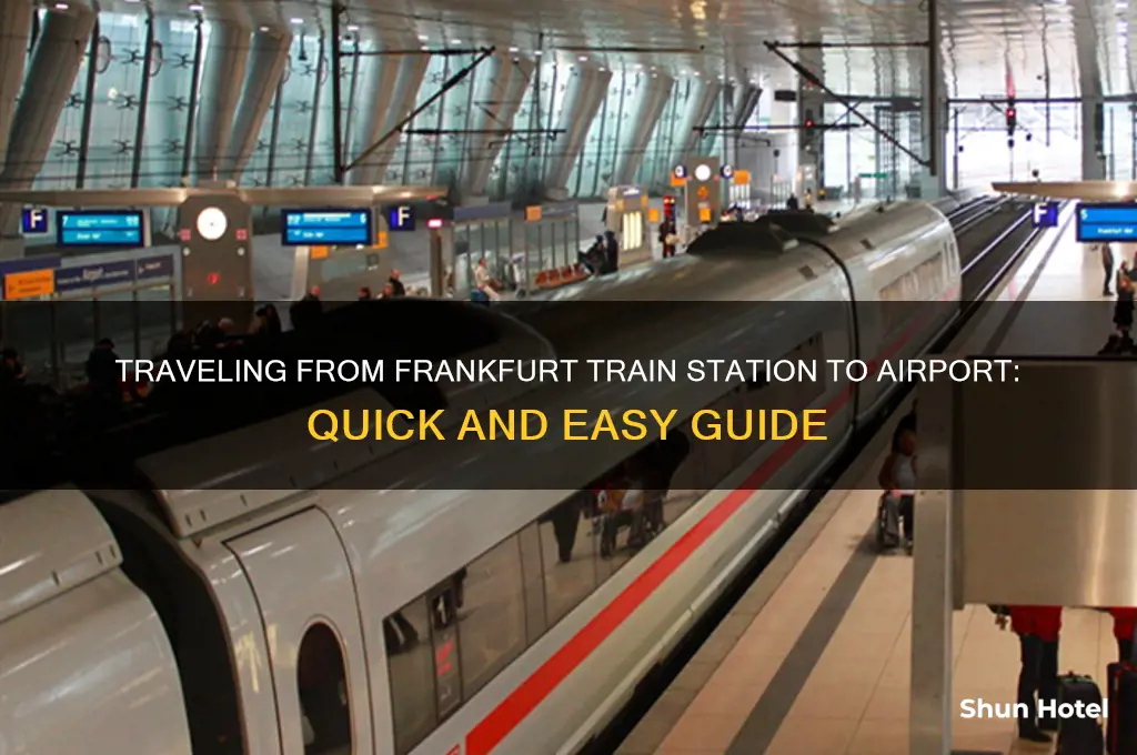 how do i get from frankfurt train station to airport