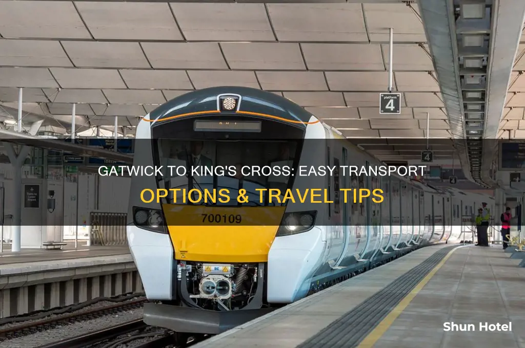 how do i get from gatwick airport to kings cross