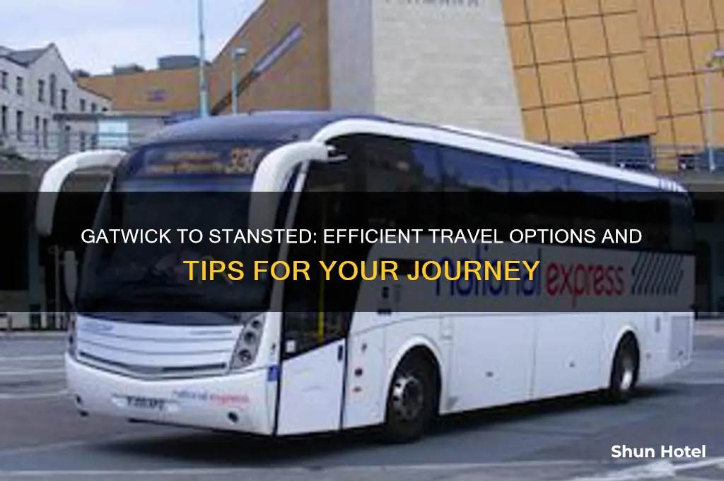 how do i get from gatwick to stansted airport