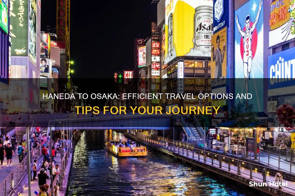 how do i get from haneda airport to osaka