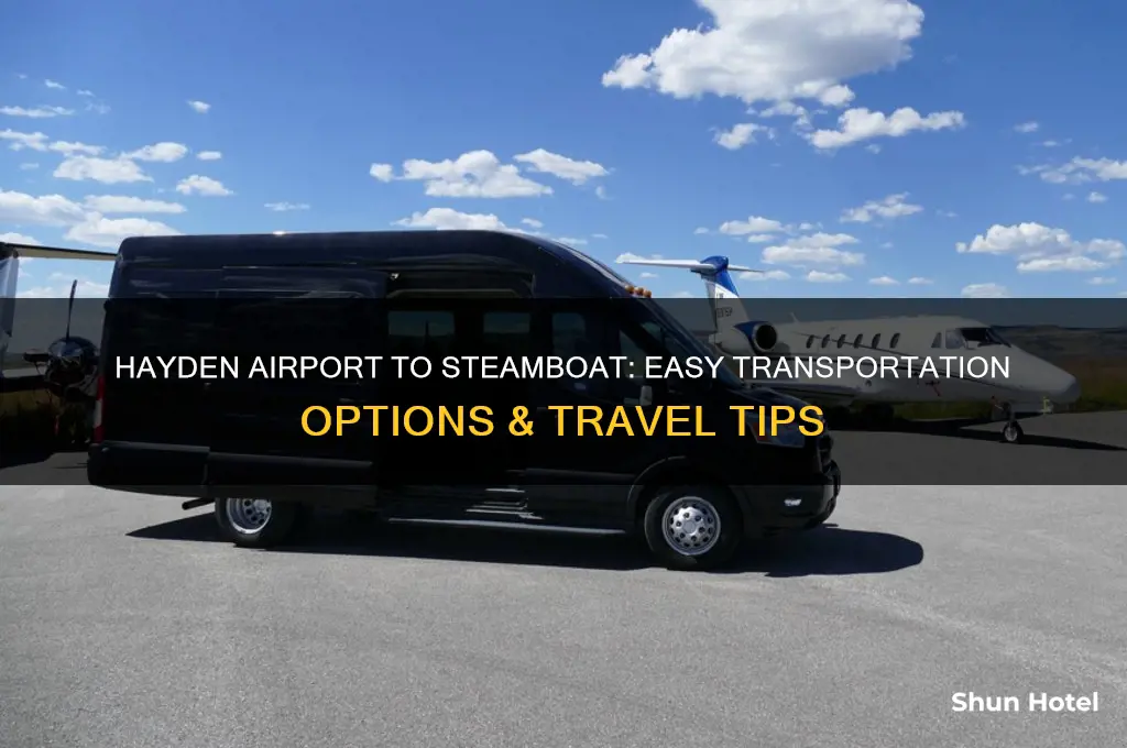 how do i get from hayden airport to steamboat