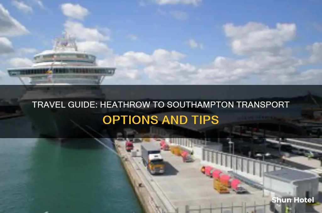 how do i get from heathrow airport to southampton