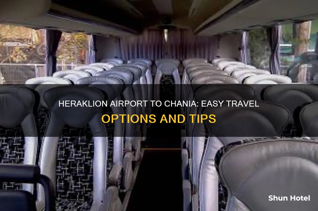how do i get from heraklion airport to chania