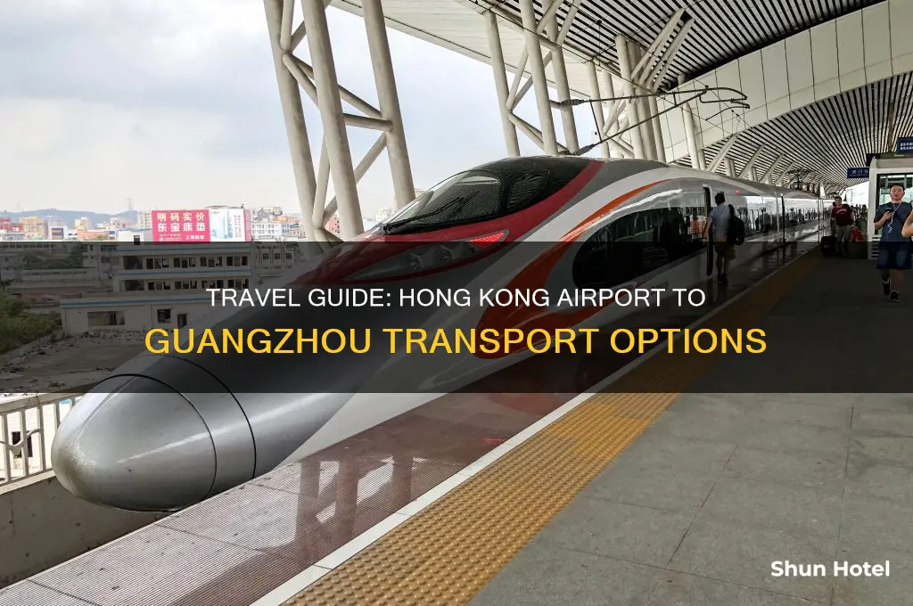 how do i get from hong kong airport to guangzhou