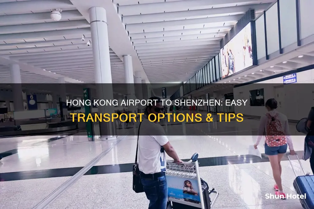 how do i get from hong kong airport to shenzhen