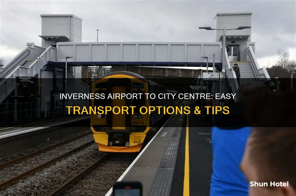 how do i get from inverness airport to city centre