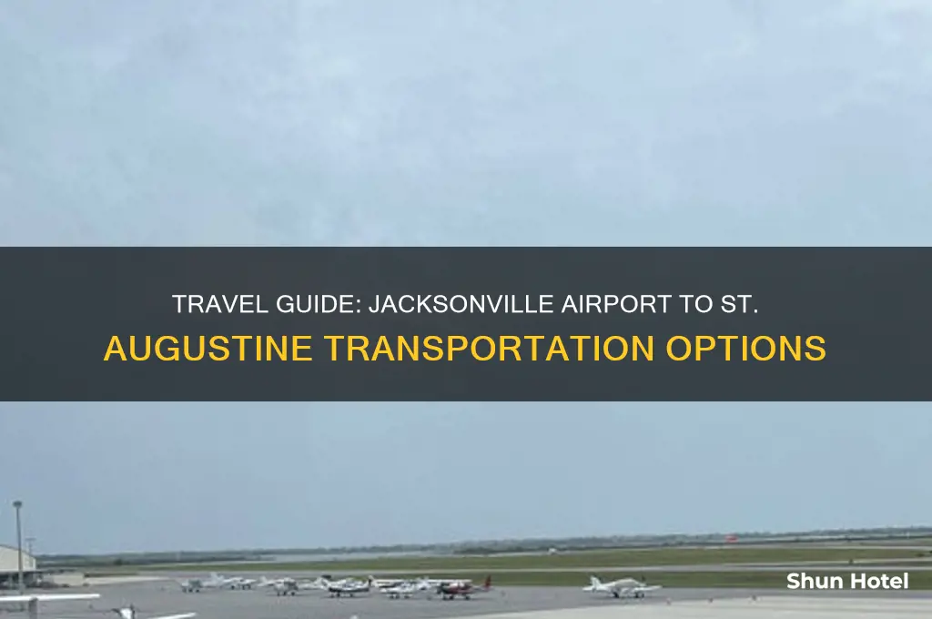how do i get from jacksonville airport to st. augustine
