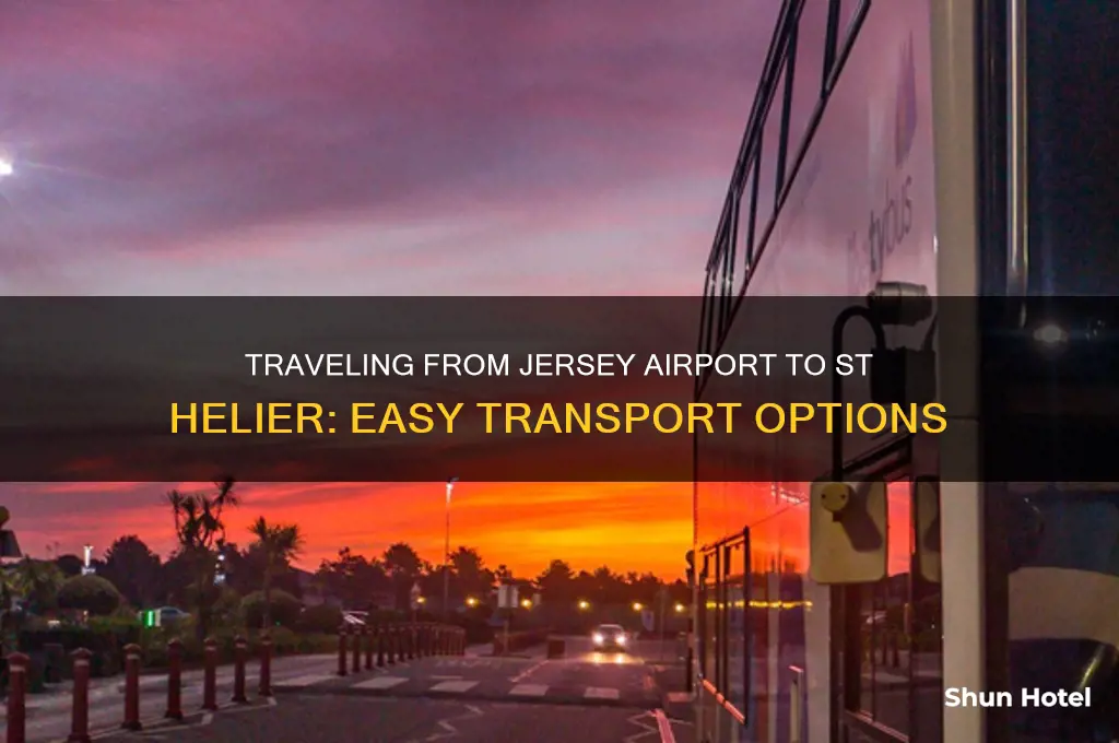 how do i get from jersey airport to st helier