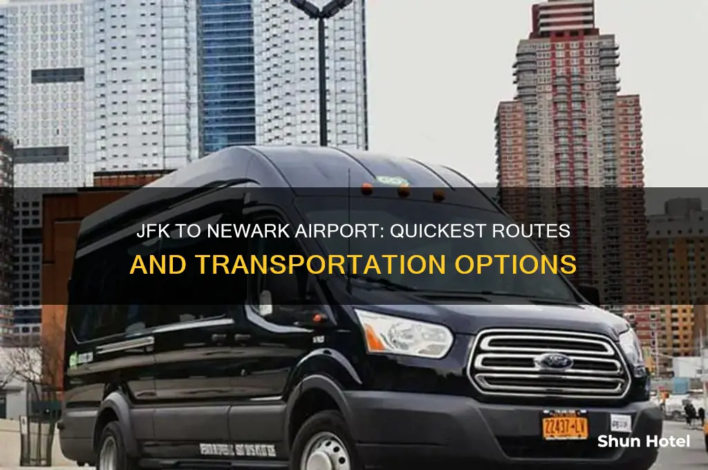 how do i get from jfk to newark airport