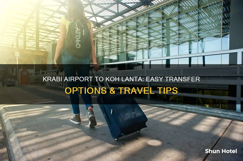 how do i get from krabi airport to koh lanta