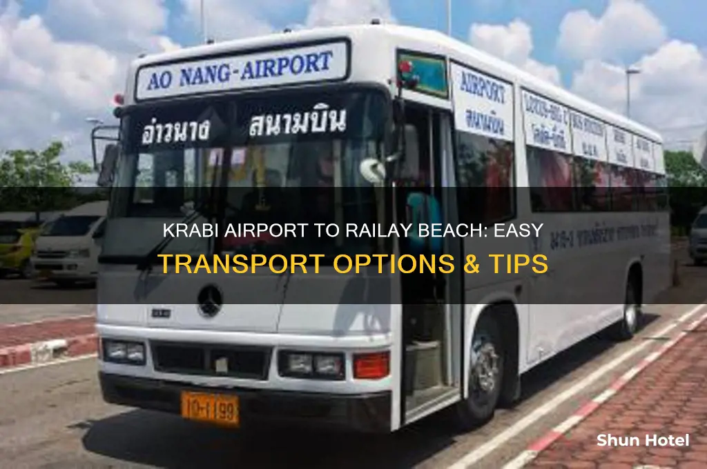 how do i get from krabi airport to railay beach