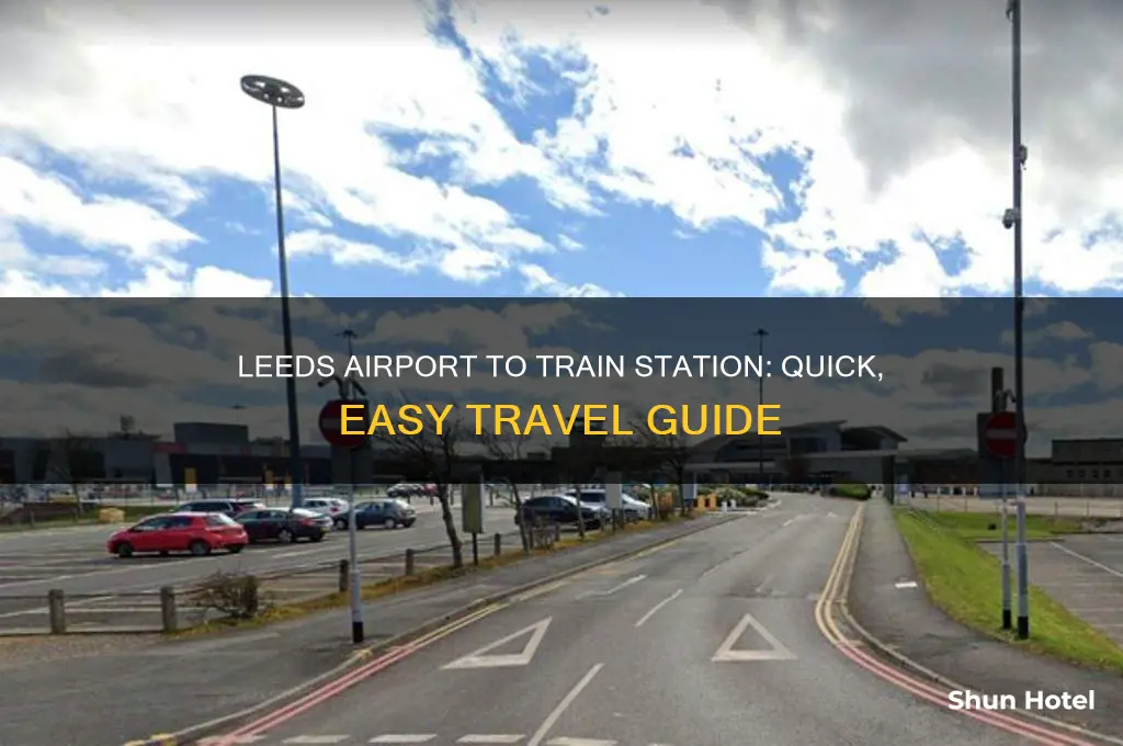 how do i get from leeds airport to train station