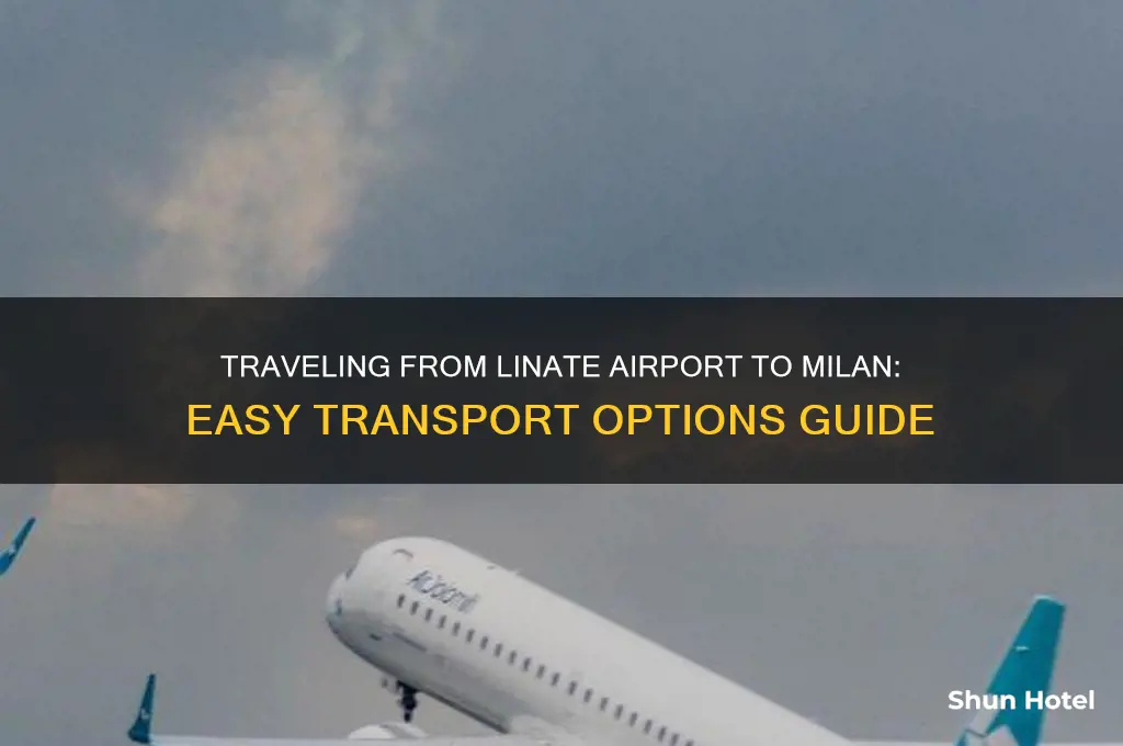 how do i get from linate airport to milan
