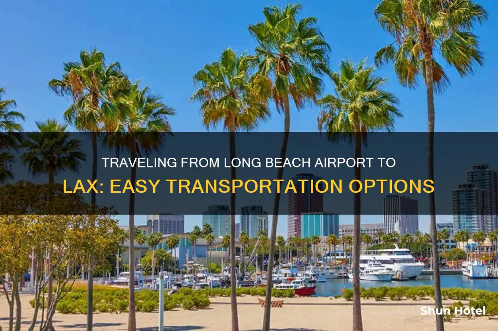 how do i get from long beach airport to lax