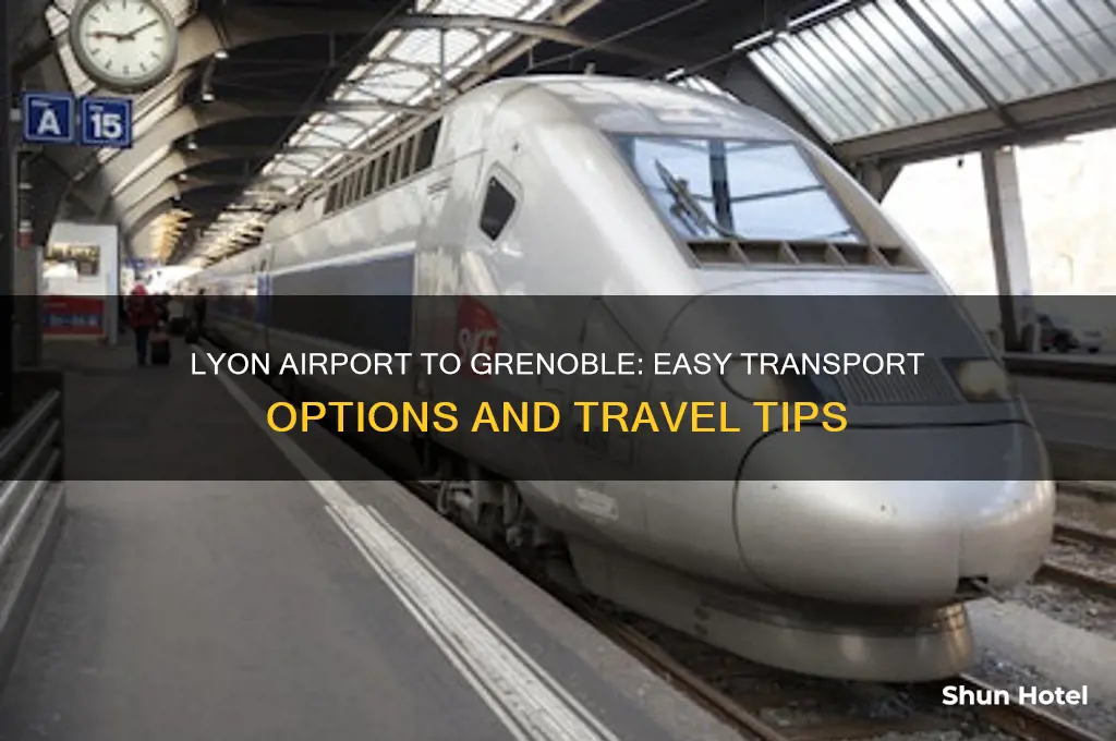 how do i get from lyon airport to grenoble