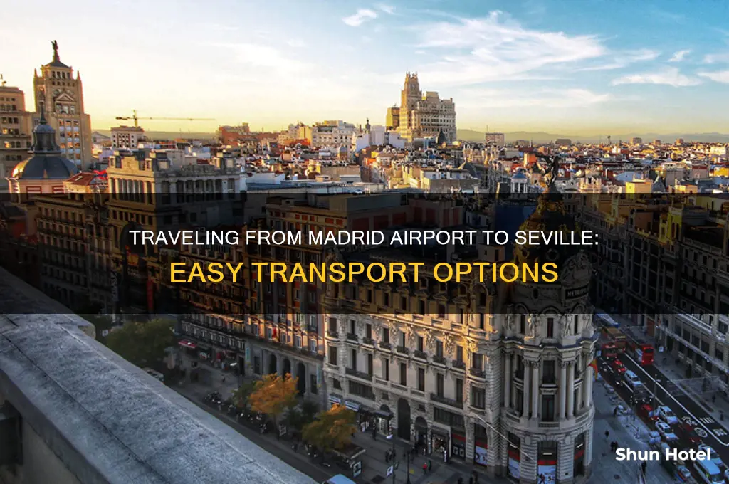 how do i get from madrid airport to seville