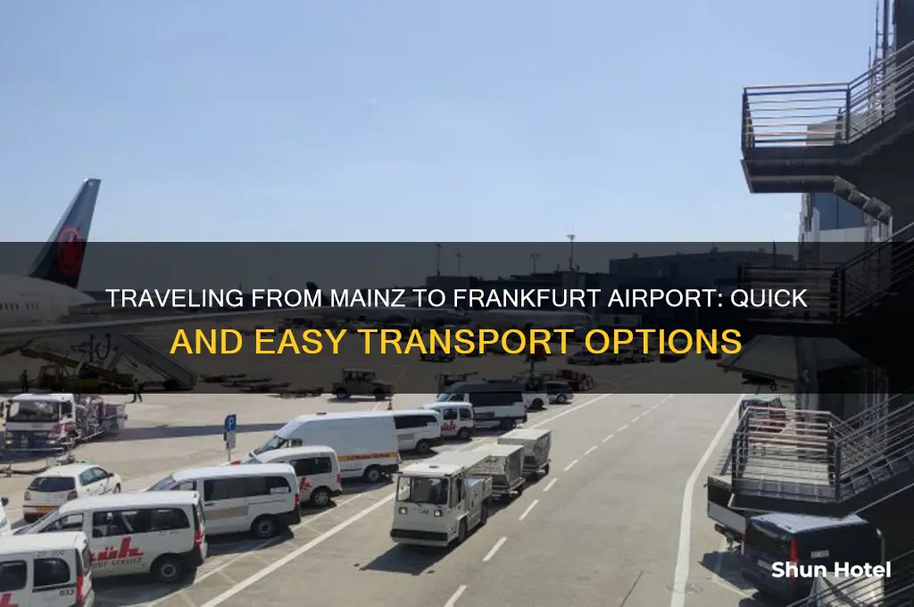 how do i get from mainz to frankfurt airport