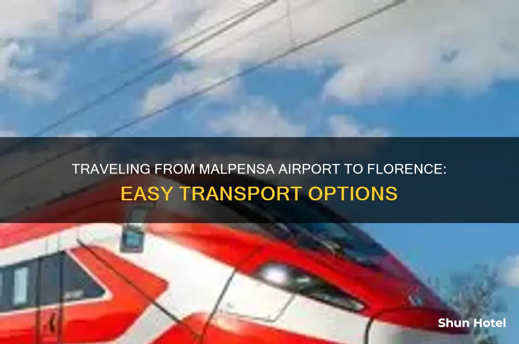 how do i get from malpensa airport to florence