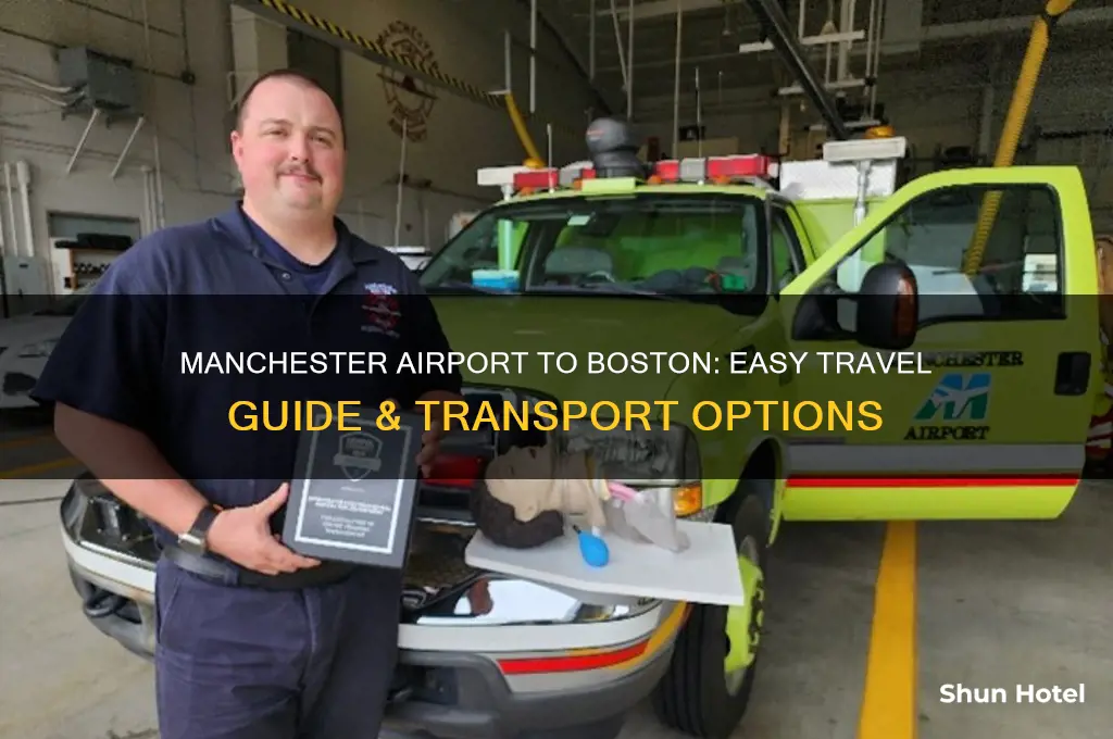 how do i get from manchester airport to boston