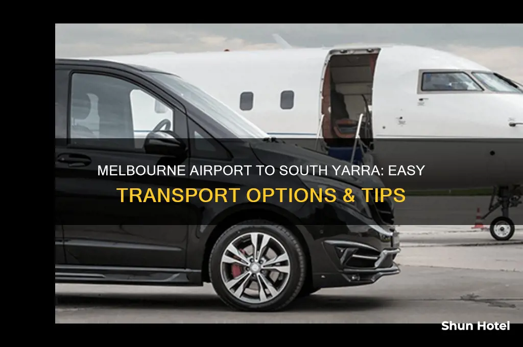 how do i get from melbourne airport to south yarra