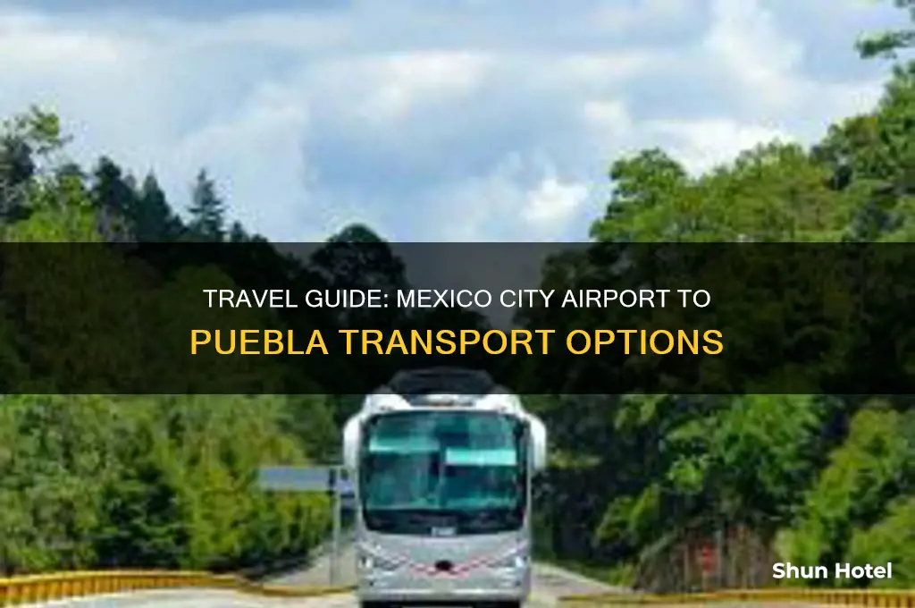 how do i get from mexico city airport to puebla