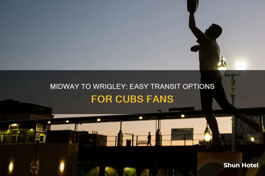 how do i get from midway airport to wrigley field