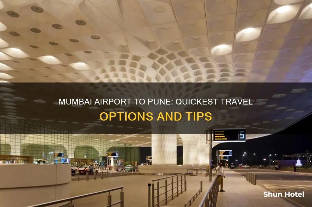 how do i get from mumbai airport to pune