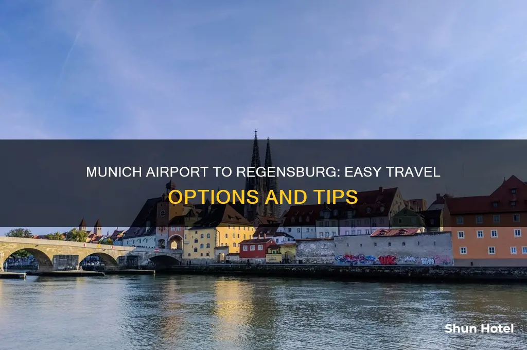 how do i get from munich airport to regensburg