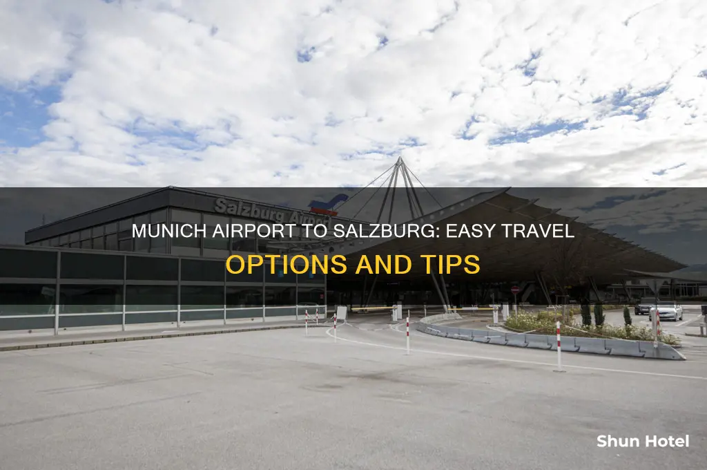 how do i get from munich airport to salzburg