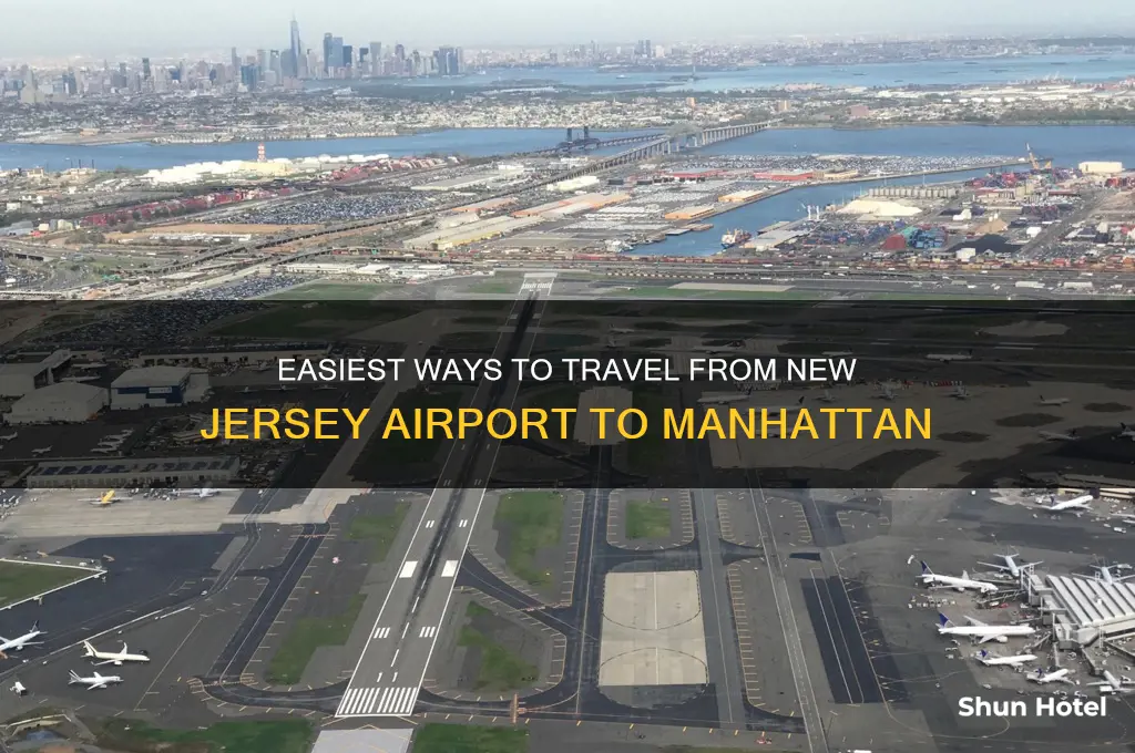 how do i get from new jersey airport to manhattan