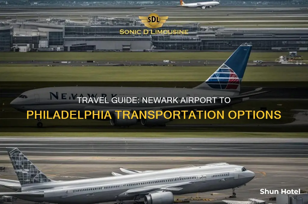 how do i get from newark airport to philadelphia
