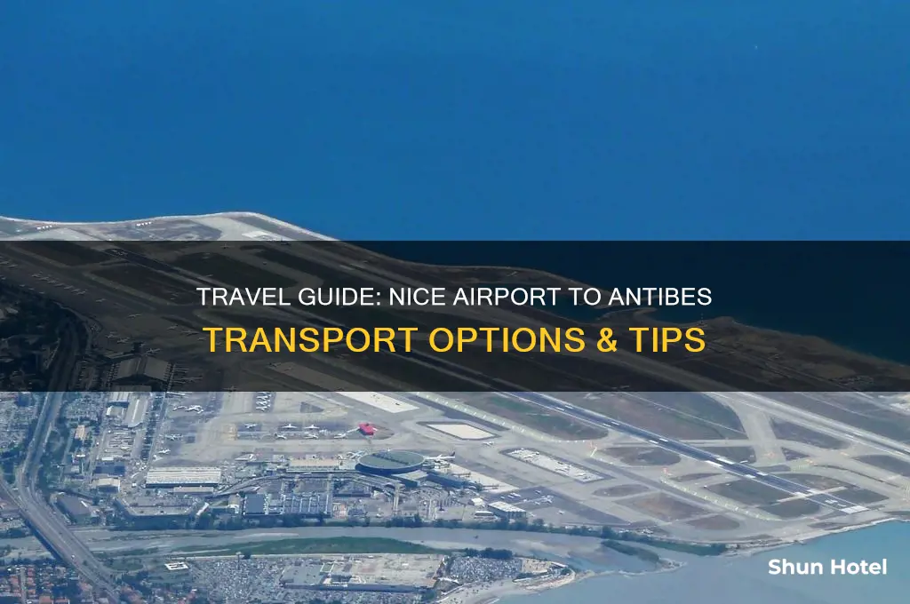how do i get from nice airport to antibes
