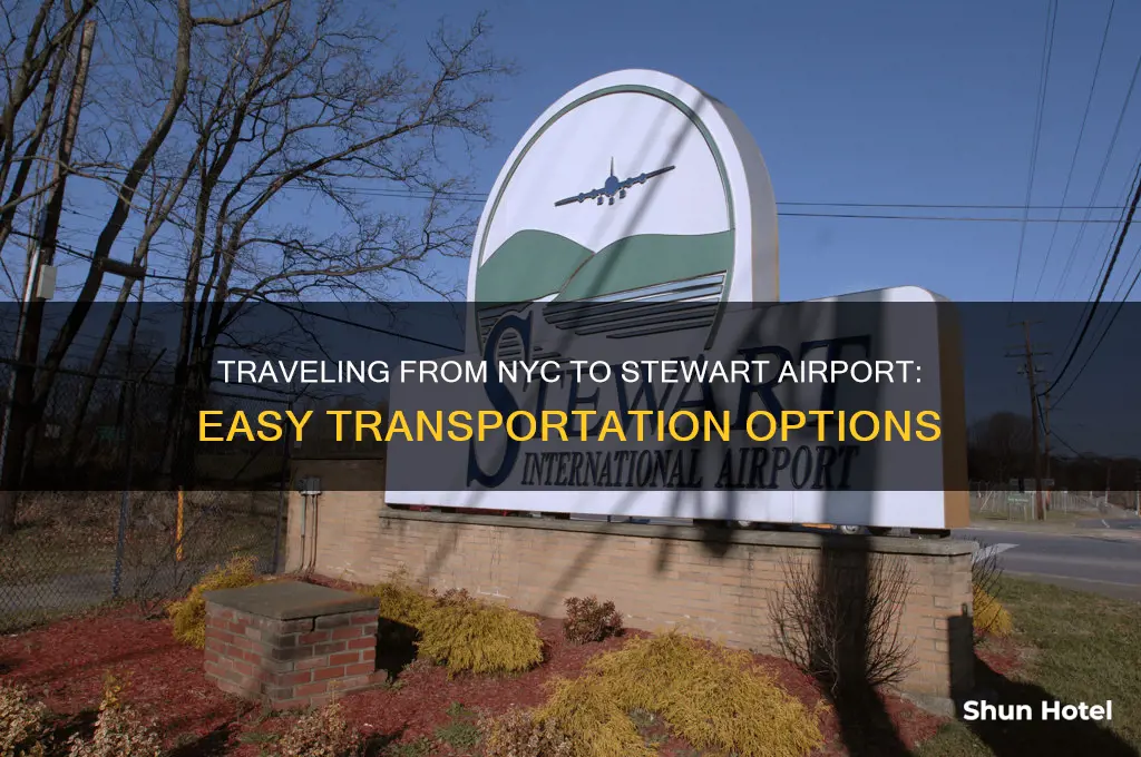 how do i get from nyc to stewart airport