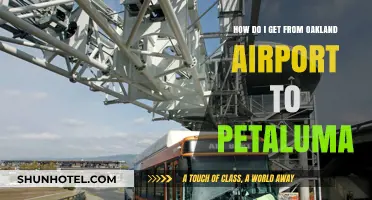 Oakland Airport to Petaluma: Easy Transportation Options & Travel Tips