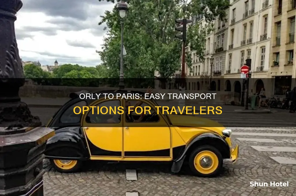 how do i get from orly airport to paris